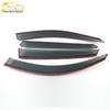 3D Stainless Steel Rain Deflectors Trim - Bright X6 Decoration Sticker