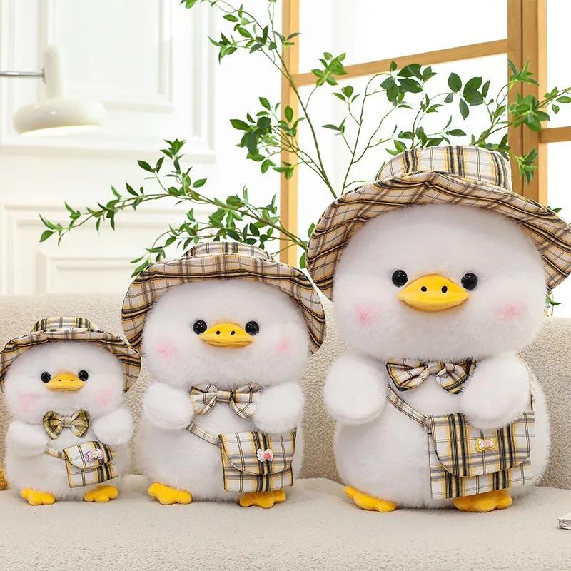 New 25/35/45Cm Kawaii Cute Gentleman Duck Plush Toy Children'S Pillow Doll Interior Decoration Boys And Girls Birthday Gifts