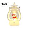 Holiday Gift for Children Christmas Lantern Night Light, Retro Santa/Snowman/Tree Handheld Oil Lamp with Festive Party Decoration Warm LED,