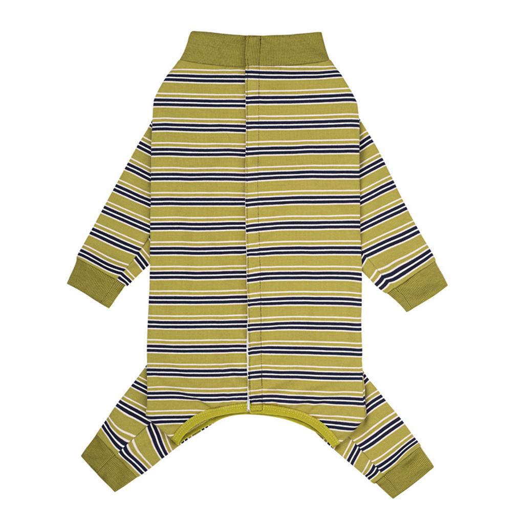 Warm Long Sleeve Pet Outfit Pet Surgical Bodysuit Pet Softable Polyester Coat for Small to Media Breeds