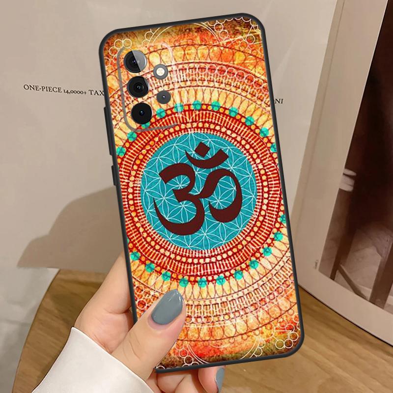 Aum Om Yoga Symbol For Samsung Galaxy A53 A33 A13 A23 A15 A25 A35 A55 A51 A71 A12 A32 A52 A14 A34 A54 Case