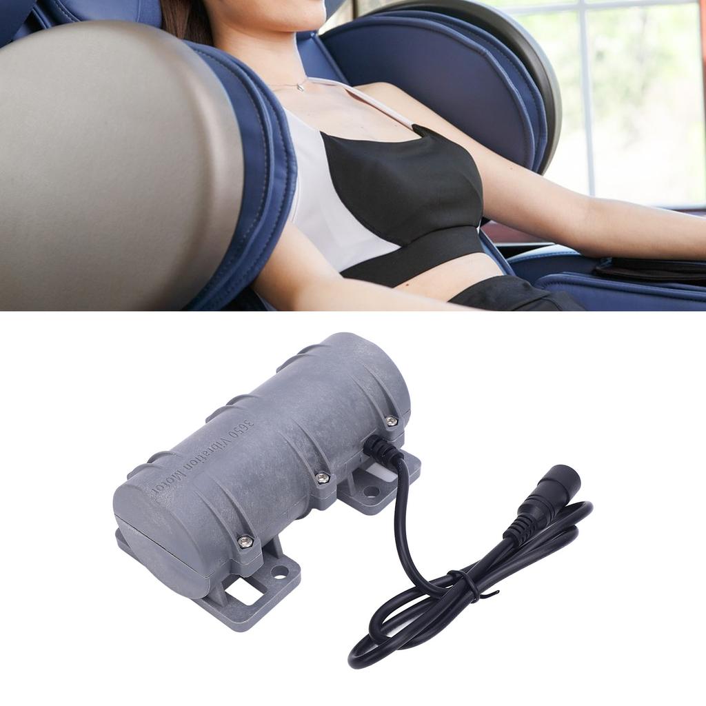 Vibration Motor 3650 3800RPM with Speed Adapter Double Eccentric for Massaging Bed Chair Instruments