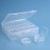 12/15/30PCS 5.5cm Size Square Box Storage Set Household Waterproof Dustproof Transparent Plastic Small Part Organizer Case ZYF