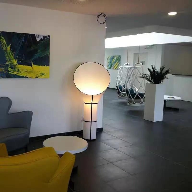 Modern design LED floor lamp horn table lamp bedroom lighting floor lamp hotel Nordic luxury room decoration lighting fixture