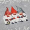 Festive Forest Man Cartoon Placemats: European & American Style Christmas Decorations for Home, Hotel, or Restaurant