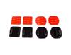 Adhesive Mounts For GoPro 13 12 9 8 7 5 Curved Flat Mounts  Sticky Pads for Go Pro Dji  SJCAM Action Camera Helmet Board Car