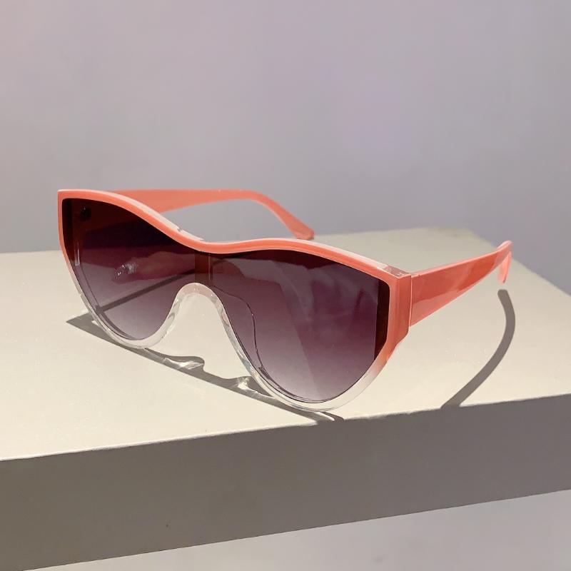 

KAMMPT Oversized Vintage Sunglasses for Women Classic Cat Eye Fashion Stylish Trend Brand Designer Outdoor Party Shades Eyewear without case