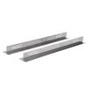 1 Paar 35CM Edelstahl Herdspaltabdeckung Küchenarbeitsplatten-Spaltfüller für Gasherd Induktionskochfeld
