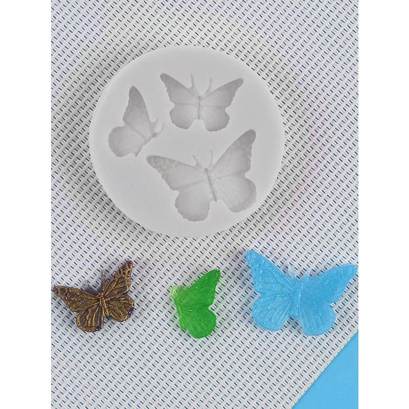 Butterfly Themed Silicone Molds, Suitable For Cakes, Chocolates And Candies - Non-Stick, Flexible Design, Ideal