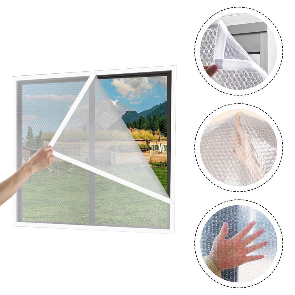 Insulating Bubble Wrap Window Film Suitable for Kitchens and Living Rooms