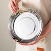 Yilan 316 Stainless Steel Round Dinner Plate