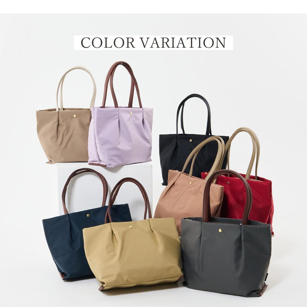 Tragetasche A4 Wasserspeicher Lavendel [Legato Largo] Abweisend/Einfache Schulter/Mehrere Fächer/PC LH-L0001Z Damen