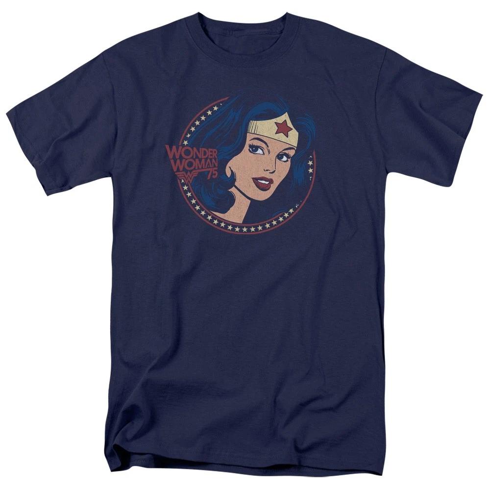 DC Comics - Originals - Wonder Woman 75 Starburst Portrait -  Children s T-shirt 140