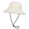 FEINION Leichter Damen-Sonnenhut Packbar Netz atmungsaktiv Breiter Rand Angler Strand Reisehut Outdoor Fischerhut