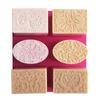 6Holes 3D Silicone Soap Mold Soaps Making Moulds Supplies Candle Form Resin Craft Home Decor Candle Shaping Mold
