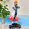 24cm Naruto Anime Figure Minato Namikaze Uzumaki Naruto GK Statue Model Pvc Action Figurine Decoration Collectible Toys Gift