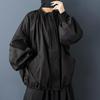 Plus Size Vintage Jackets for Women Causal Loose Spring Autumn Jacket Coat Black Clothes Outerwear