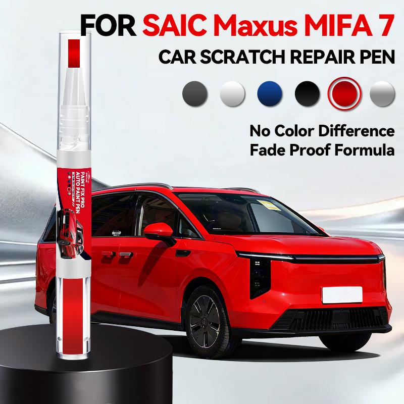 Purpose Vehicle Paint Repair Pen Touch Up Scratch Remover DIY Auto Accessories For SAIC Maxus MIFA 7 Metal Black White Emerald G