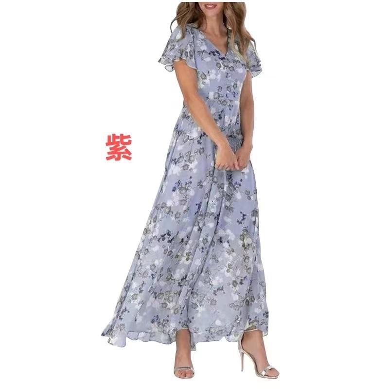 Dress Large Size Women s Fashion Sexy Spot Dress Group Print S