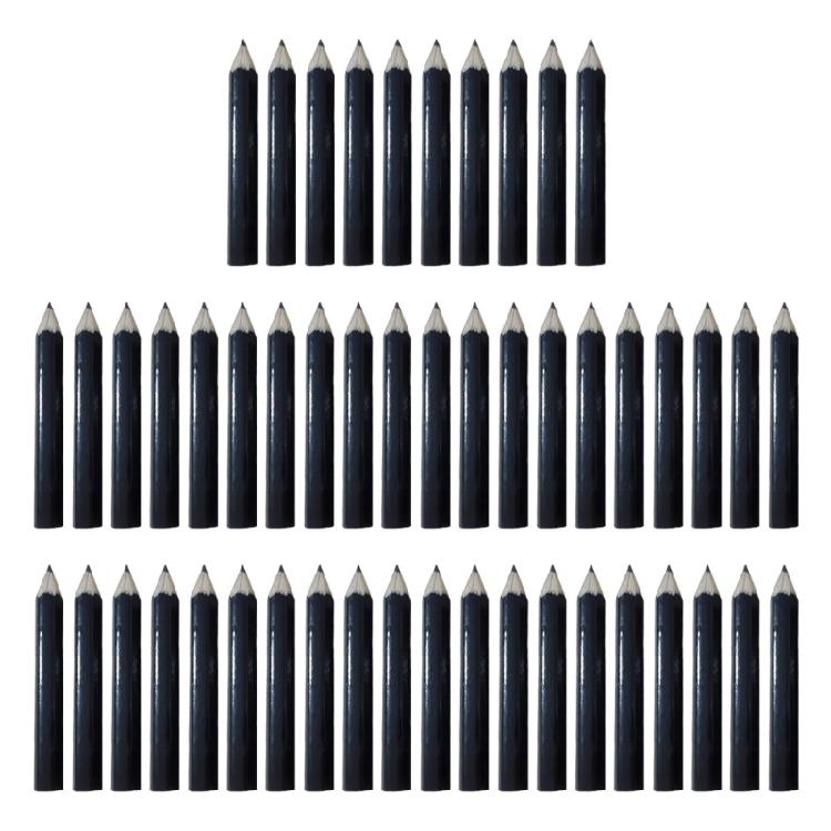 

50Pcs 2.4 Short Pencil Golf Pencil for Artist Student Children Comfortable Grip Wood Pencil for Art Drawing Sketching 1