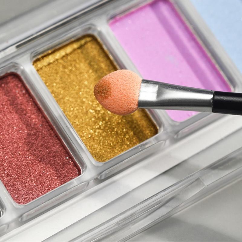 5/10 stücke Tragbare Lidschatten Puderpinsel Schwamm Lidschatten Applikator