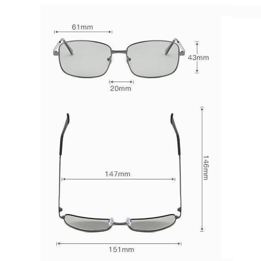 Day and Night Use Polarized Sunglasses Ultralight Driving Sunglasses  Outdoor Activities