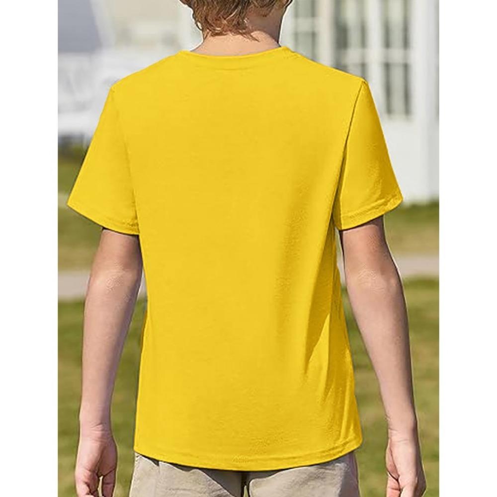 Summer Crewneck M&M Chocolate Bean Innovative Children T Shirts Fashion Boys Childrens Clothing Fun 3D Cartoon Print Soft Tees 3D Printed Anime Tops