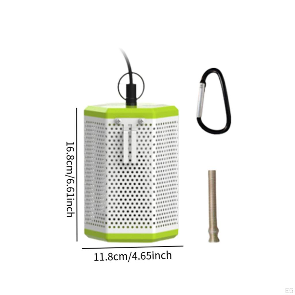 Klatka ochronna na lampę grzewczą dla gadów Unikalna bez światła dla małych ptaków, papużka falista