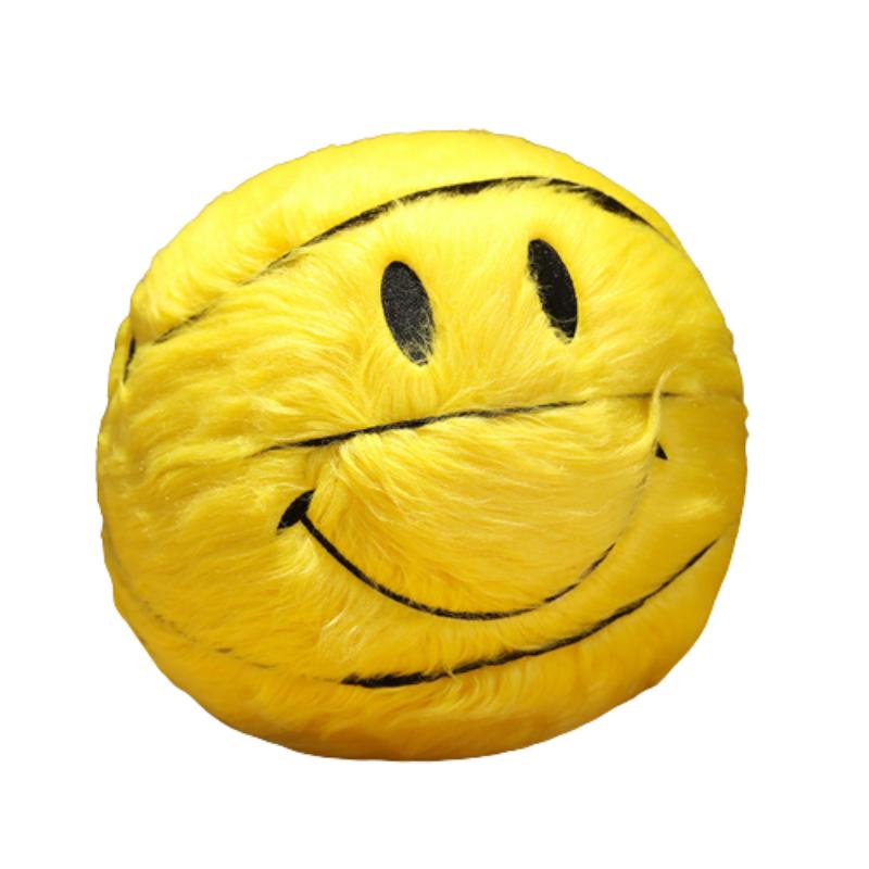 

Улыбающийся Баскетбольный Мяч Мягкая Игрушка Подушка Наполнитель из PP Хлопка Подарок Украшение Yellow