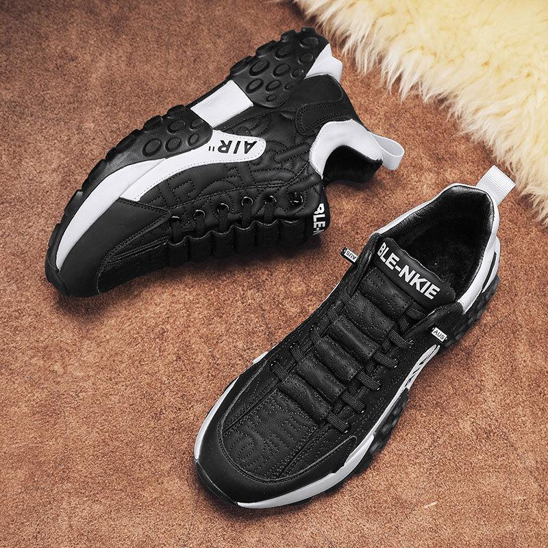 

Men s shoes 2025 new spring platform Forrest Gump board shoes men s platform height increase running casual sports dad trendy shoes 44
