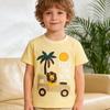 Boys' Short Sleeve T-Shirt for Summer Casual Everyday Wear