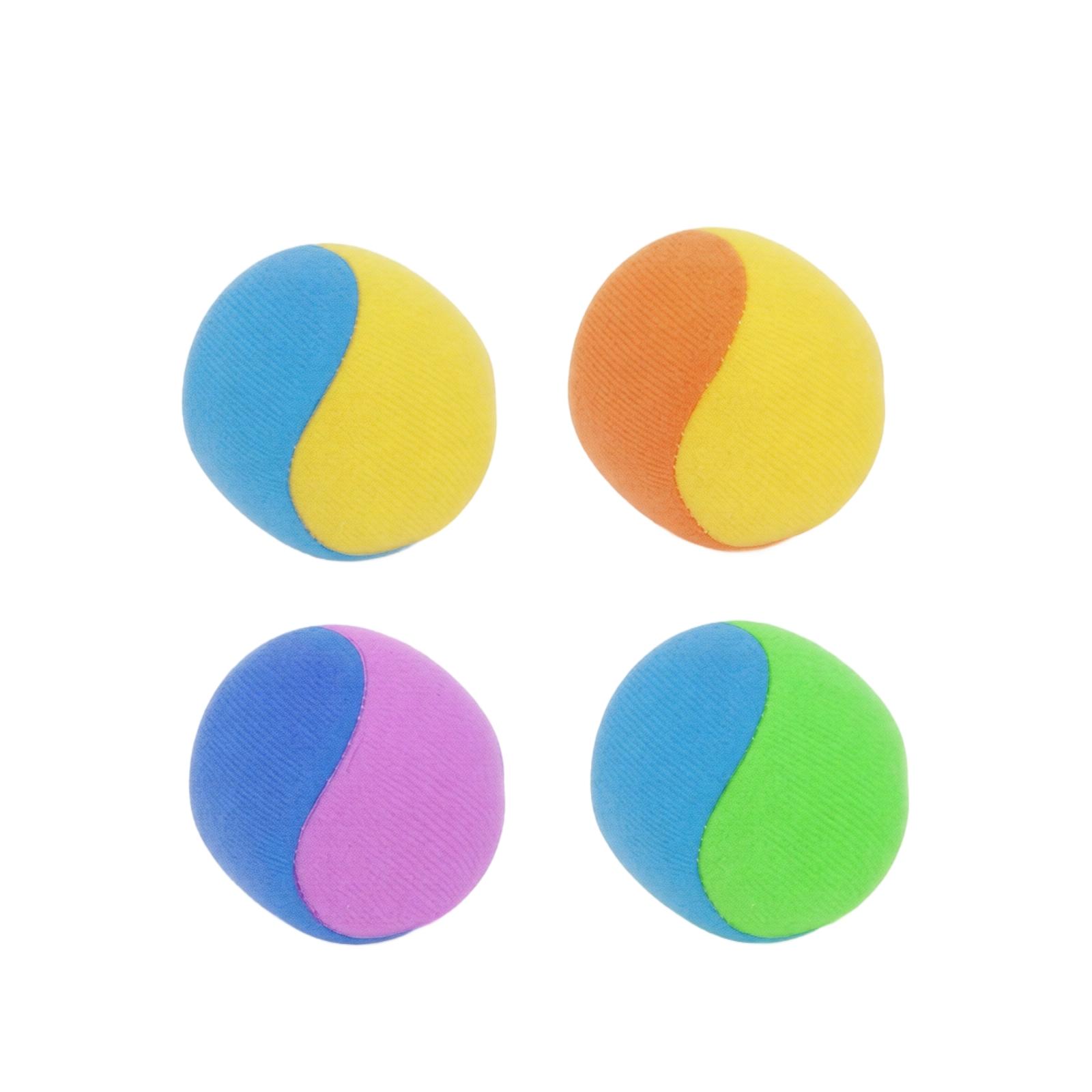 

Set of Soft Velcro Catch Balls for Toddlers and Kids Lightweight Toss and Catch Toy Suitable for Indoor and Outdoor Play Developmental Activity One Size