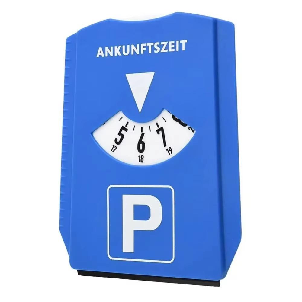 PS Material Parking Timer German STVO Regulation Time Display Disc Parking Meter  Snow Removal