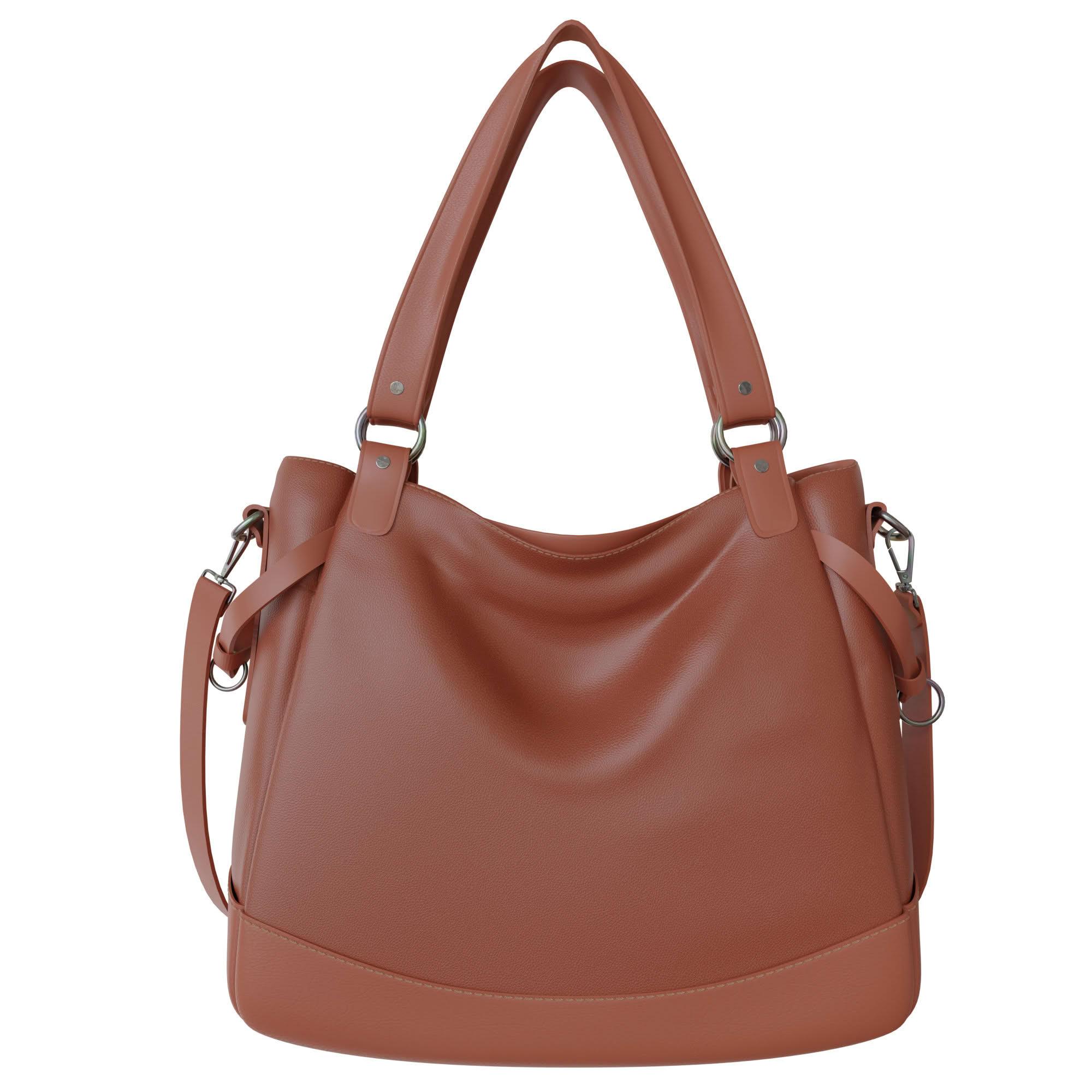 

Damen Vegane Shopper Tasche Hobo Bag Umhänge Tasche One Size чорний