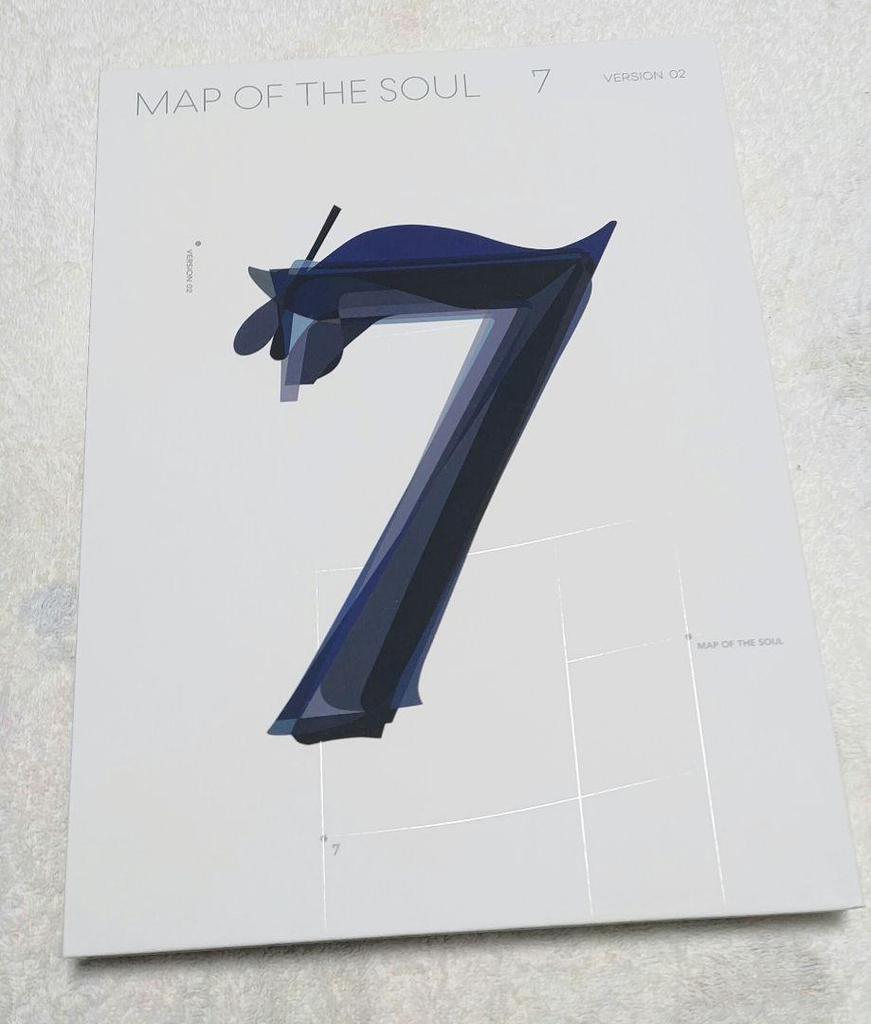 [USED] BTS CD Album MAP OF THE SOUL 7 (4 Versions) BTS Photobook
