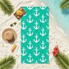 Sea Ship Anchor Towel Soft Pool Gift For Travel Gym Shower Camping Quick Dry Sports Beach Towels