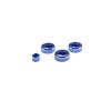 For Toyota 86 Subaru BRZ 17-20 Blue Aluminum Central Console Ac Knob Cover Trim
