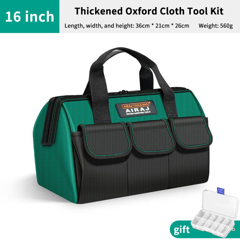 

1 Набор Электрик Деревообработка Портативная Сумка для Инструментов Многофункциональное Хранение Электрик Износостойкая Утолщенная Холщовая Сумка для Инструментов