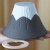 Hasami Ware New Ceramic Coffee Filter & Dripper, Gift | Eco Filter | Paper Filterless | Mt. Fuji | EthicalHouse (Ash Gray - Volcanic Fuji)