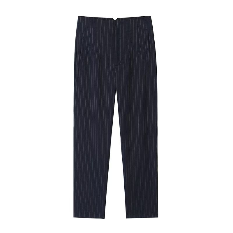 Cigarette Pipe Commute Leisure Candy Color Slim Looking Ankle-Length Pants
