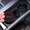 BCI1 For BYD Seal U Yuan Up Atto 3 Seagull Han EV Dmi Mini Dolphin G3 Crossover Car Decoration Coaster Silicone Mat Auto Accessories