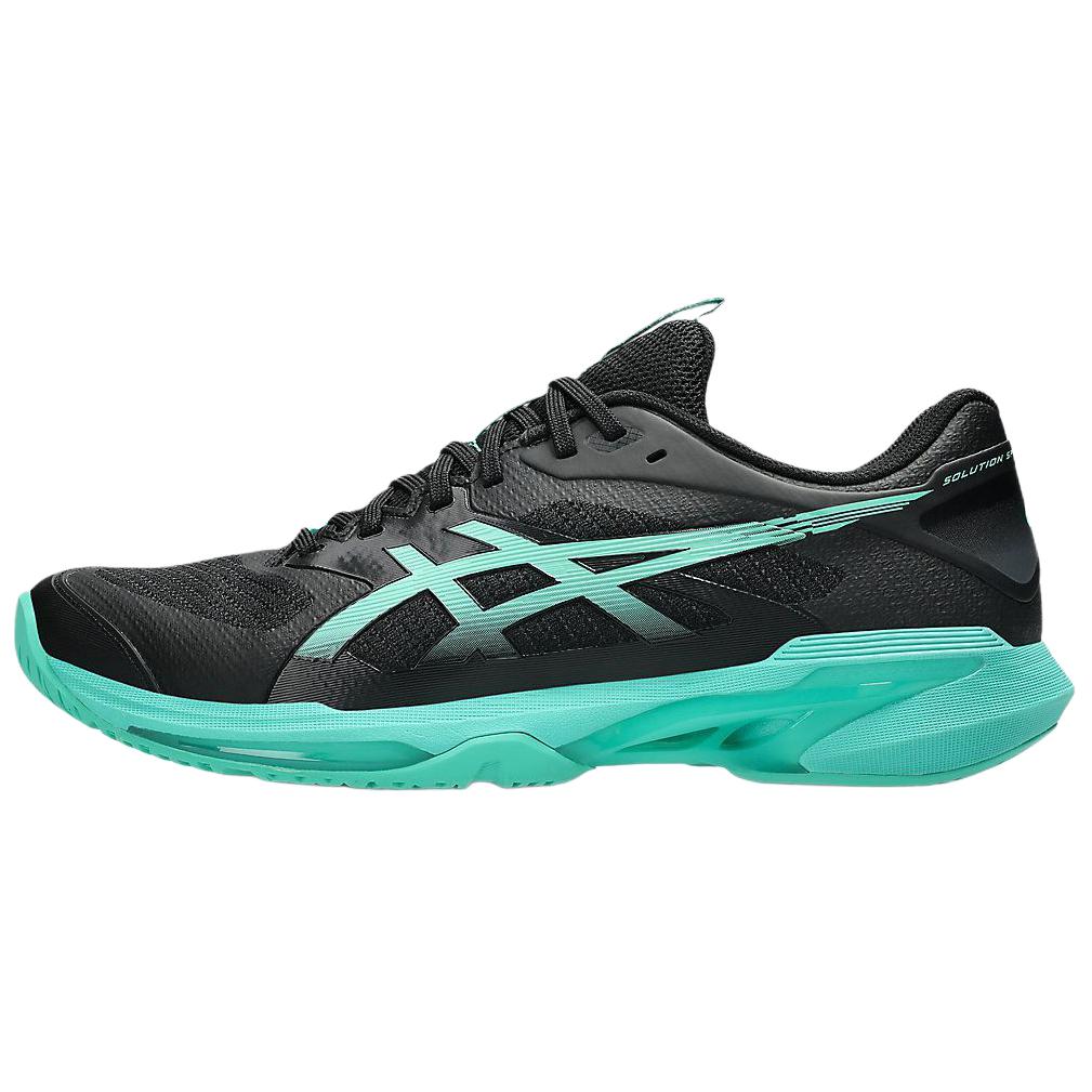 Asics SOLUTION SPEED FF 4 Slip Resistant Low Top Tennis Shoes Men's Black 1041A532-001