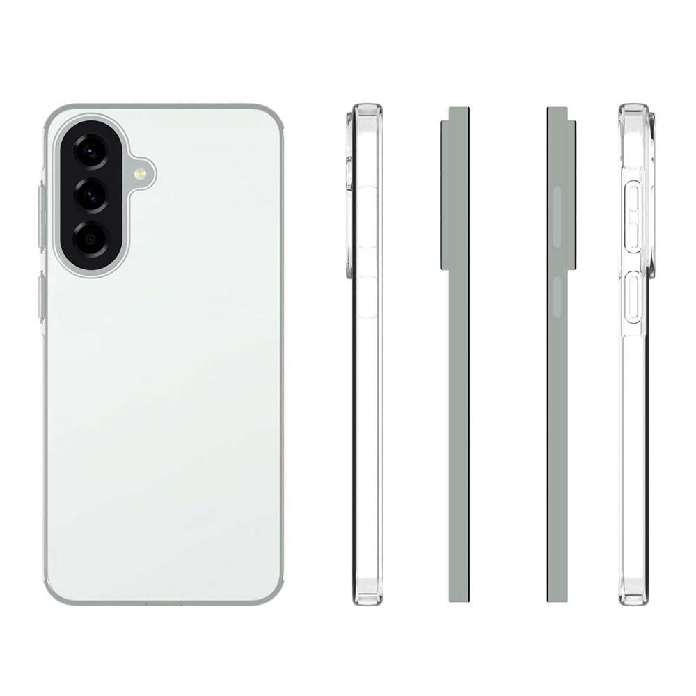 For Samsung Galaxy A57 5G Case Anti-Fingerprint Crystal Clear TPU Phone Cover