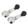 Window Crank Handle Winder, 2 Door Window Crank Handle Metal Chrome Replacement for Cadillac Cimarron Eldorado