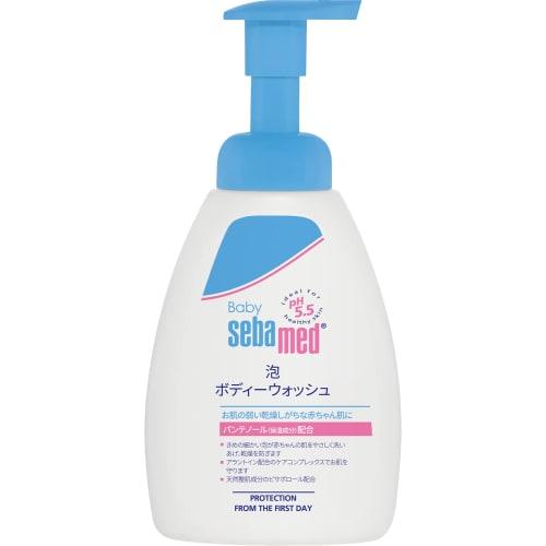 

Baby Sebamed Foaming Body Wash, 400mL (Full-Body Baby Soap), Mild Acidity, Hypoallergenic (Additive-Free, Organic), Pump-Type, Moisturizing/Baby Body