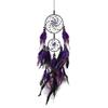 Home Cafe Car Hanging Decoration Natural Feathers Dream Catcher Wall Ornament