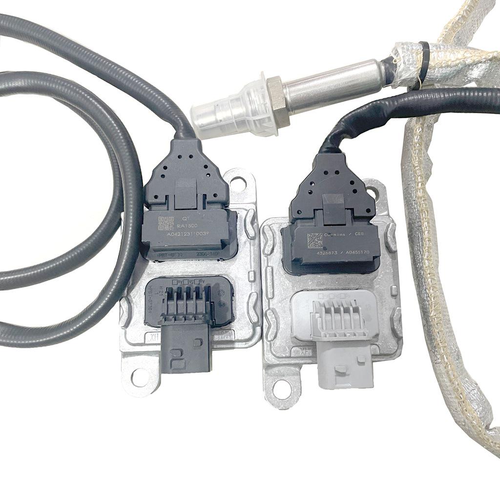 5WK96741: Compatible Nitrogen Oxide Sensor for Foton 12V Light Truck with Cummins Engines (Part Numbers: 4326873, 4326874).