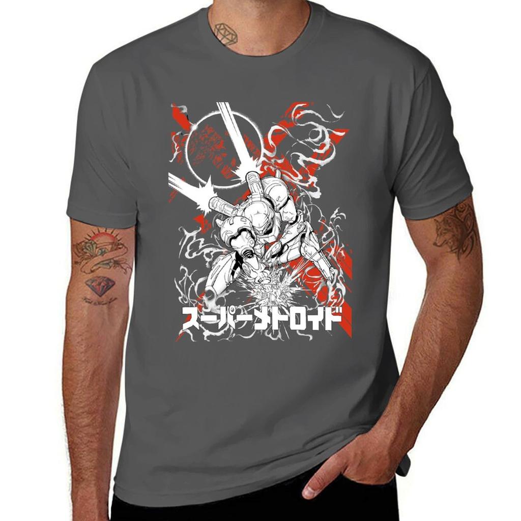 Metroid T-shirt G Man T Shirts For Men T Shirts For Man Cotton T Shirt Man Cotton T-shirt