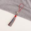 7cm Silky Tassel Fringe Tassels with Lucky Buckle Handmade Soft Craft Tassels Mini Beaded Tassels for Bookmarks Jewelry Making