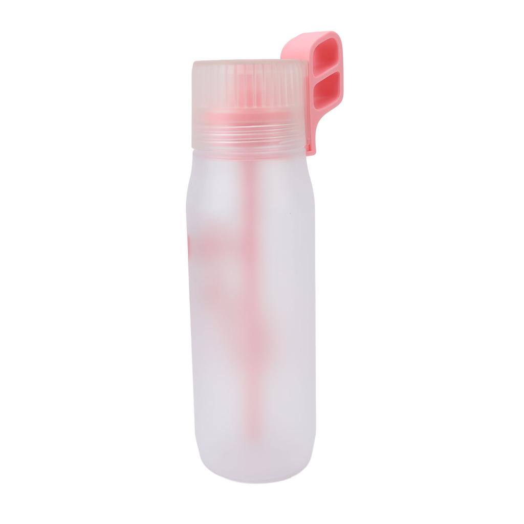 Air Water Up Bottle with Flavor Pods Straw Scent Fast Flowrate for Outdoor Sports Leak Proof 650ml